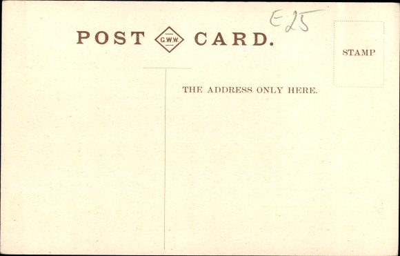Postcard Stamford East Midlands, Quadrangle, Brownes Hospital