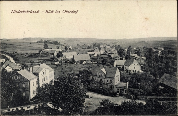 Ak Niederbobritzsch Bobritzsch Hilbersdorf im Erzgebirge, Oberdorf