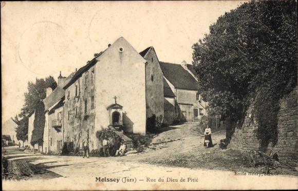 CPA Moissey Isère, Rue du Dieu