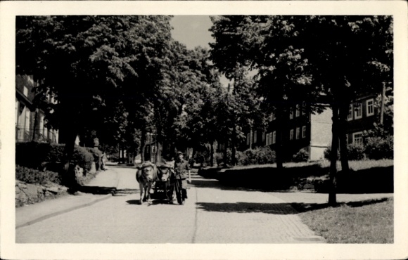 Ak Meuselbach Schwarzmühle, Karl Marxstraat