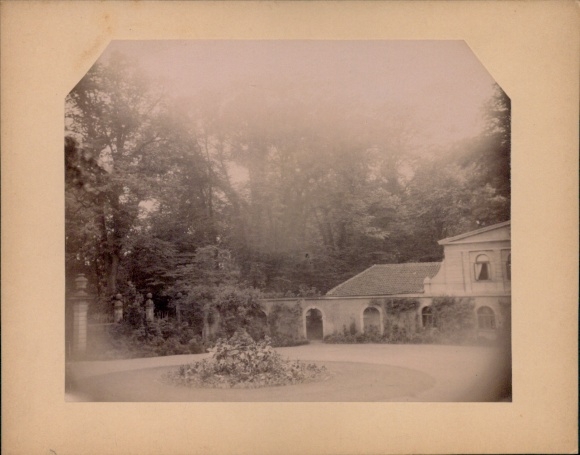 Photo Hannover Linden, Von-Alten-Park, ca. 1890, photographer H. Brandes, Ricklingerstraße