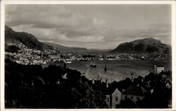 KP Bergen Norwegia, widok ogólny