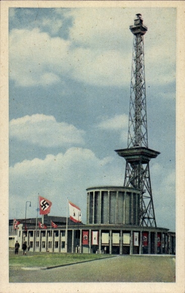 Ak Berlin Charlottenburg Westend, Funkturm