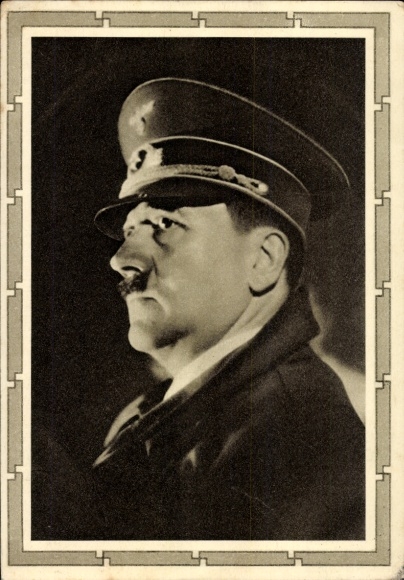 Postwaardestuk Ak Führer en Rijkskanselier Adolf Hitler, portret