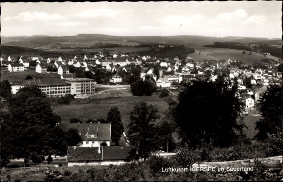 Ak Kierspe Sauerland, Totalansicht der Ortschaft