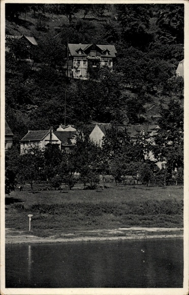 Ak Stadt Wehlen an der Elbe Sächsische Schweiz, Landhaus Schweizerhaus