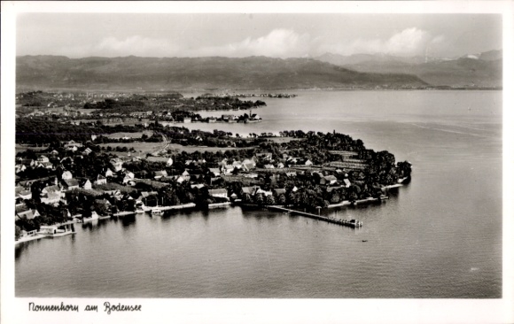 Ak Nonnenhorn am Bodensee, Fliegeraufnahme