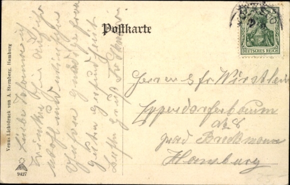 Postcard Hamburg Wandsbek Volksdorf, Hotel Waldesruh