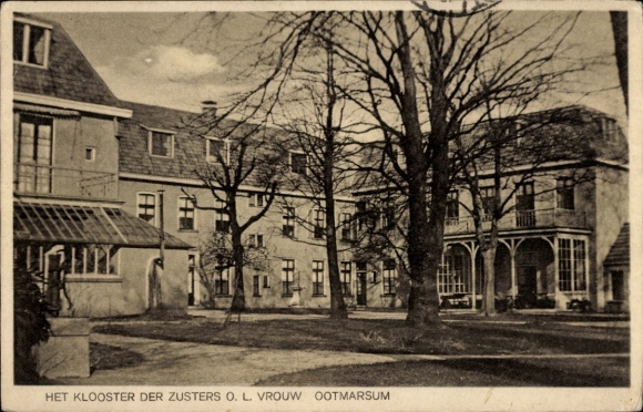 KP Ootmarsum Twente Overijssel Holandia, Klooster der Zusters, OL Vrouw, arch...