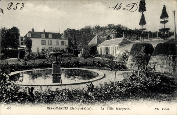 Ak Ris Orangis Essonne, Villa Margerin