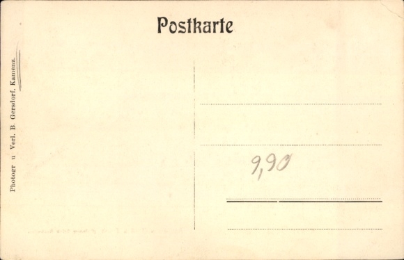Postcard Deutschbaselitz Kamenz Saxony, island, greetings from Partie am Großen Teich, landscape