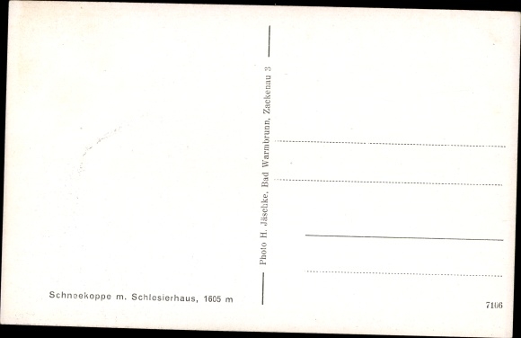 Ak Silezië, Rübezahl voor Schlesierhaus