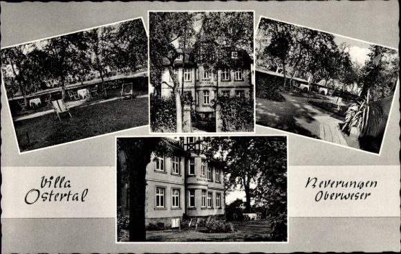 Postcard Beverungen in North Rhine Westphalia, Villa Ostertal