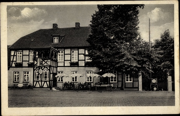 Ak Sprakensehl Niedersachsen, Gasthaus zum Lindenhof