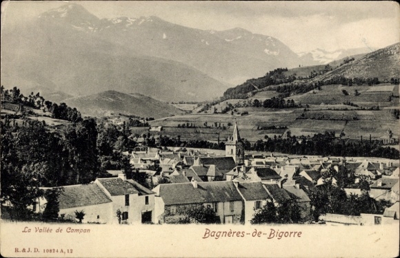 Ak Bagnères de Bigorre Hautes Pyrénées, Campan-Tal