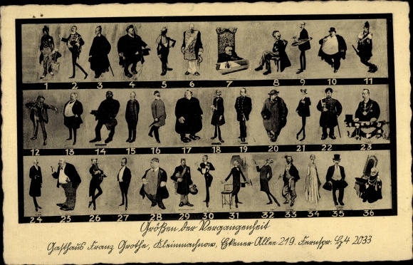 PC Kleinmachnow in Brandenburg, inn Franz Grothe, sizes of the past, portraits