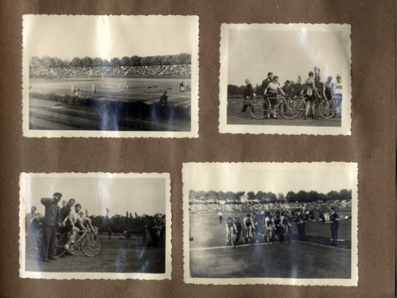 Photo album cycling races, sports, Berlin 1944