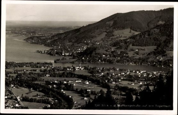 10 old PCs Tegernsee, Rottach Egern in the district of Miesbach Oberbay, various views