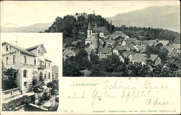PC Lindenfels im Odenwald, Hotel zur Harfe, total view