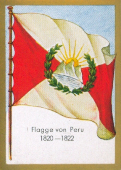 Collectie foto historische vlaggen foto 190, vlag van Peru 1820 - 1822