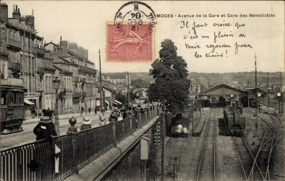 PC Limoges Haute Vienne, Avenue de la Gare, Gare des Benedictins