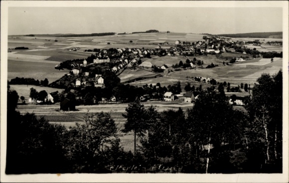 Ak Elterlein im Erzgebirge Sachsen, Panorama