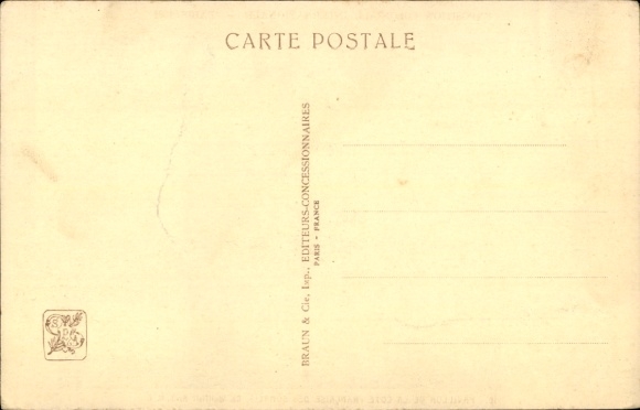 Ansichtkaart Parijs XII, Exposition Internationale 1931, Pavillon de la cote francaise des Somalis