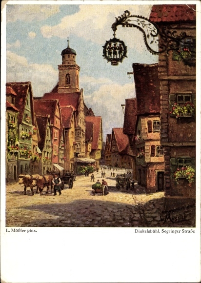 Artist PC Mößler, L., Dinkelsbühl, Segringer Straße