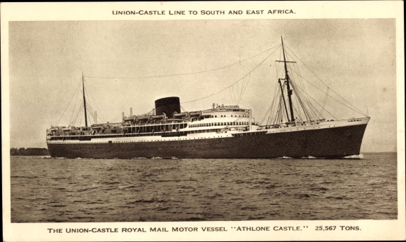 KP parowiec Athlone Castle, Union-Castle Line