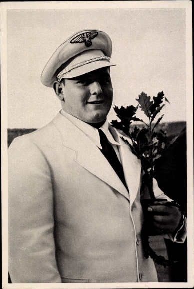 Collection picture Olympia 1936, weightlifter Sepp Manger, heavyweight