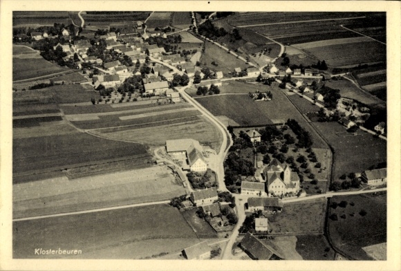Postcard Klosterbeuren Babenhausen in Schwaben