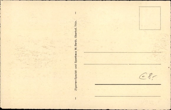 Postcard Oberhof in the Thuringian Forest, Hotel Kurhaus Schweizerhof