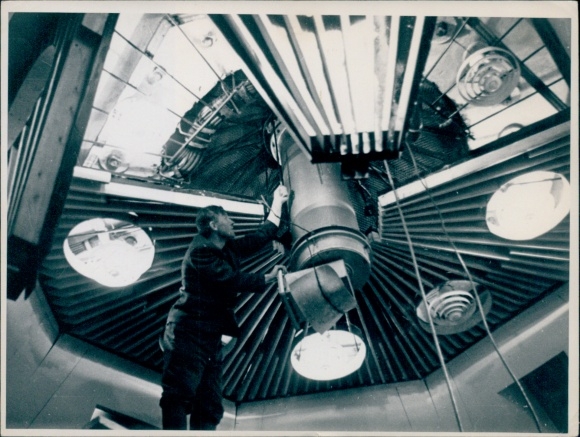Photo Novosibirsk, Orbita television stations in Siberia, reception via the Molnija 1 satellite, 1967
