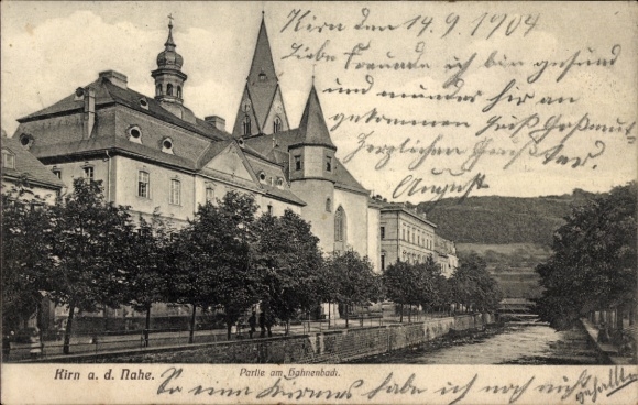 Ak Kirn an der Nahe, Hahnenbach