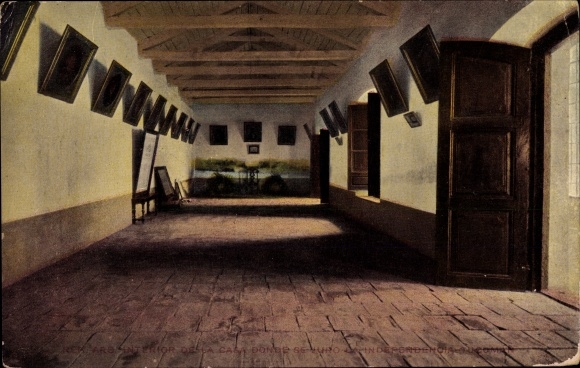 Postcard San Miguel de Tucumán Argentinien, Interior of the House where the independence was sworn