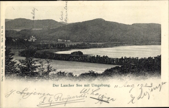 KP Laacher See, panorama, okolice