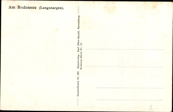 Artist PC Marshal, J., Langenargen Baden Württemberg, Bodenseepartie