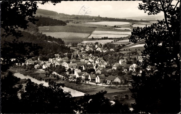 PC Beiseförth Malsfeld in Hesse, panorama of the place