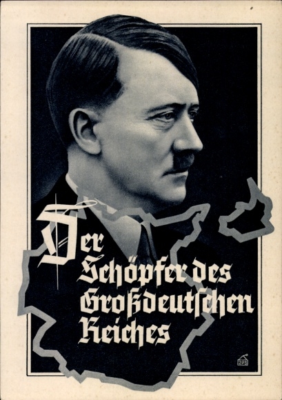 KP Führer i Kanclerz Rzeszy Adolf Hitler, twórca Wielkiej Rzeszy Niemieckiej, 50. urodziny