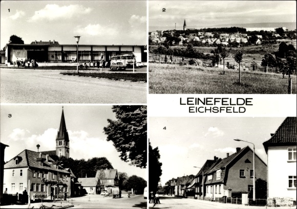 KP Leinefelde Eichsfeld Turyngia, HO Gaststätte Haus Eichsfeld, HOG Eichsfelder Hof, Birkunger Str.
