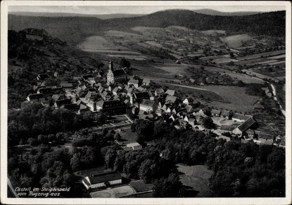 PC Castell Lower Franconia, aerial photo