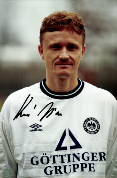 Autogrammkarte Fußballer Ivan Kozak, Tennis Borussia Berlin, Autogramm