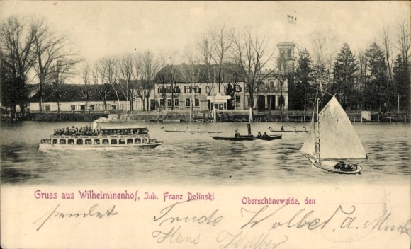 Ak Berlin Köpenick Oberschöneweide, Wilhelminenhof