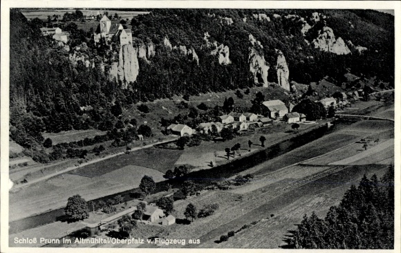 Postcard Prunn Riedenburg in Lower Bavaria, Prunn Castle, Altmühltal