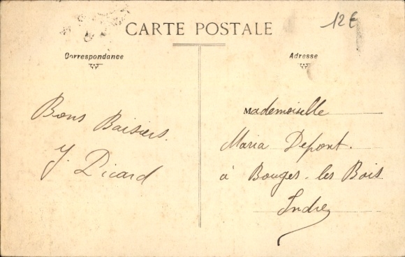 Postcard Malakoff Hauts de Seine, 13. MALAKOFF, Rue Augustin-Dumont, city view, street view
