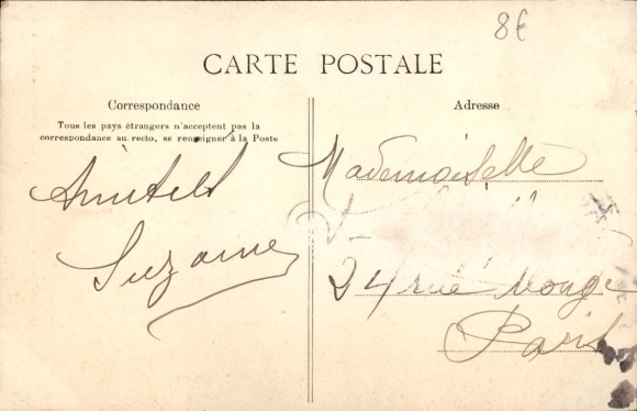 Postcard Robinson Hauts de Seine, Arbre des Roches