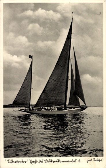 Ak Silberkondor, Yacht des Luftkreiskommandos 6, Kriegsmarine