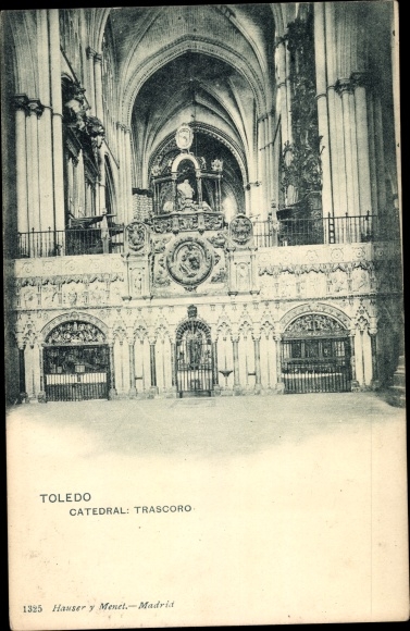 KP Toledo Kastylia La Mancha Hiszpania, Katedra, Retrochoir