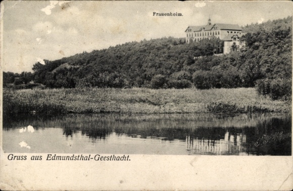 Postcard Edmundstal Siemerswalde Geesthacht on the Elbe, Frauenheim