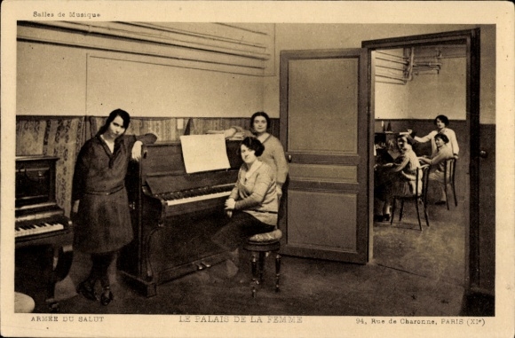 PC Paris XI, Le Palais de la Femme, Rue de Charonne, Army du Salut
